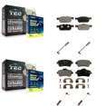 thumbnail image 1 of TEC Front Rear Ceramic Disc Brake Pads and Wear Sensors Kit for Car Mercedes-Benz GL350 GL550 GL450 GLS350d KTW-100670, 1 of 10