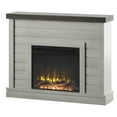 thumbnail image 2 of Twin Star Home Shiplap Wall Mantel Electric Fireplace, Fairfax Oak, 2 of 6