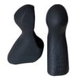thumbnail image 5 of Funda protectora de cuero con agarre de silicona para manillar de bicicleta de carretera de velocidad variable, 5 of 5