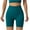 Blue, variant on Meichang Womens Yoga Shorts High Waisted Tummy Control High Waist Solid Back V Shaped Sports Leggings Shorts Casual Stretchy Running Workout Shorts Tight Athletic Shorts for Women Blue L