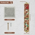 thumbnail image 3 of BallsFHK Hand Painted Mezuzah With Scroll For Door,Exquisite Enamel Mezuzah With Crystal,, 3 of 5