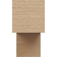 thumbnail image 2 of 7"W x 21"D x 14"H Classic Chapel Hill Rough Cedar Woodgrain TimberThane Corbel, Primed Tan, 2 of 6