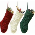 thumbnail image 1 of Christmas Stocking Christmas Gift Bag Large Christmas Stocking Christmas Decoration Christmas Stocking Hanging Christmas Gift Bag for Wood, Fireplace, 1 of 5