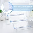 thumbnail image 3 of Acrylic Desktop Storage Rack Wallet Display Stand Holder Purse Handbag Organizer Display Rack (Three Layer), 3 of 6