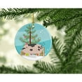 thumbnail image 2 of Gloucester Old Spot Pig Christmas Ceramic Ornament, 2 of 3