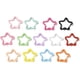 thumbnail image 1 of 10 ganchos de presión para llaveros de aleación pintados con aerosol, anillos para llaveros de estrella, ganchos metálicos de colores surtidos., 1 of 3