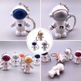 thumbnail image 3 of FOLOYORI 3Pcs Cute Astronaut Keychain For Purse And Backpack With Diy Pendant Charms, 3 of 8