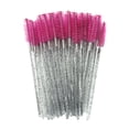thumbnail image 1 of Seitruly 50 piezas de cepillo de pestañas, varitas de cerdas dulces para el Día de San Valentín, pinzas para cejas, herramienta de Pinceles de maquillaje y herramientas Varilla Negra/Rojo Rosa, 1 of 6