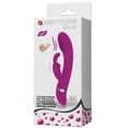 thumbnail image 1 of Pretty Love Christ Come Hither Rabbit - 7 Function Fuchsia, 1 of 5