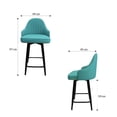 thumbnail image 2 of Juego de 4 Sillas de Bar Ilios Innova Tokio Azul, 2 of 9