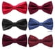 thumbnail image 1 of PAQUETES Pajaritas elegantes ajustables preatadas para hombres y niños en diferentes colores $ Pajaritas de hombre para niños 6 Pajaritas de satén preatadas Esmoquin formal, 1 of 6