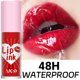thumbnail image 4 of Waterproof Matte Lip tint Long-lasting Lip Glaze Sexy Plump Lip Glow Oil Velvet Lip Gloss Stain Makeup Full Color Lip Cosmetic, 4 of 5