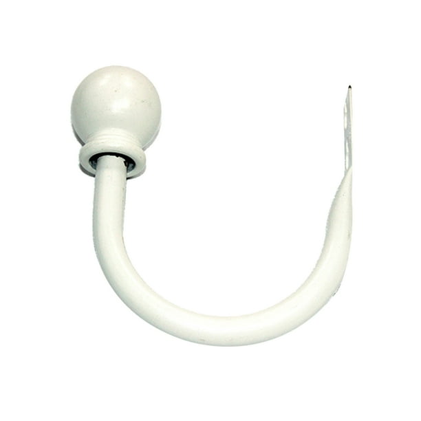 ganchos para cortinas de hierro en forma de U, cortinas para ventana, colgador para la espalda, accesorios para el hogar 2 piezas kenally JJ23508-01