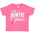 thumbnail image 3 of Inktastic Breast Cancer Awareness My Auntie is a Fighter Boys or Girls Toddler T-Shirt, 3 of 5