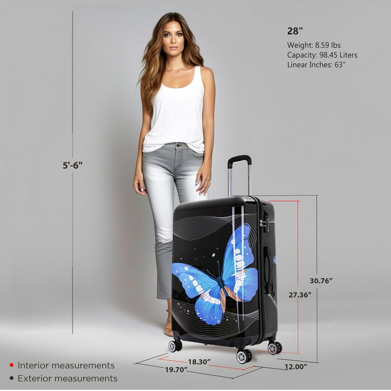 Trolly For Backpack Travelers Club Bowman Expandable Luggage