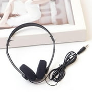 Lightweight Adjustable Classic Vintage 80's Headphones for Walkman PC-MP3 Laptop W4E1