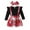 Black, variant on Godderr 3PCS Toddler Baby Girls Dress Suspender Skirt Set Outfits Ruffled T Shirts Skirts Set Newborn Girl Christmas Dresses Outfits for 0-3Y