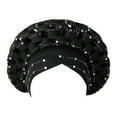 thumbnail image 1 of Turban Cap Cross Adjustable Lady Lightweight Windproof Head Wrap for Daily Wear, 1 of 10