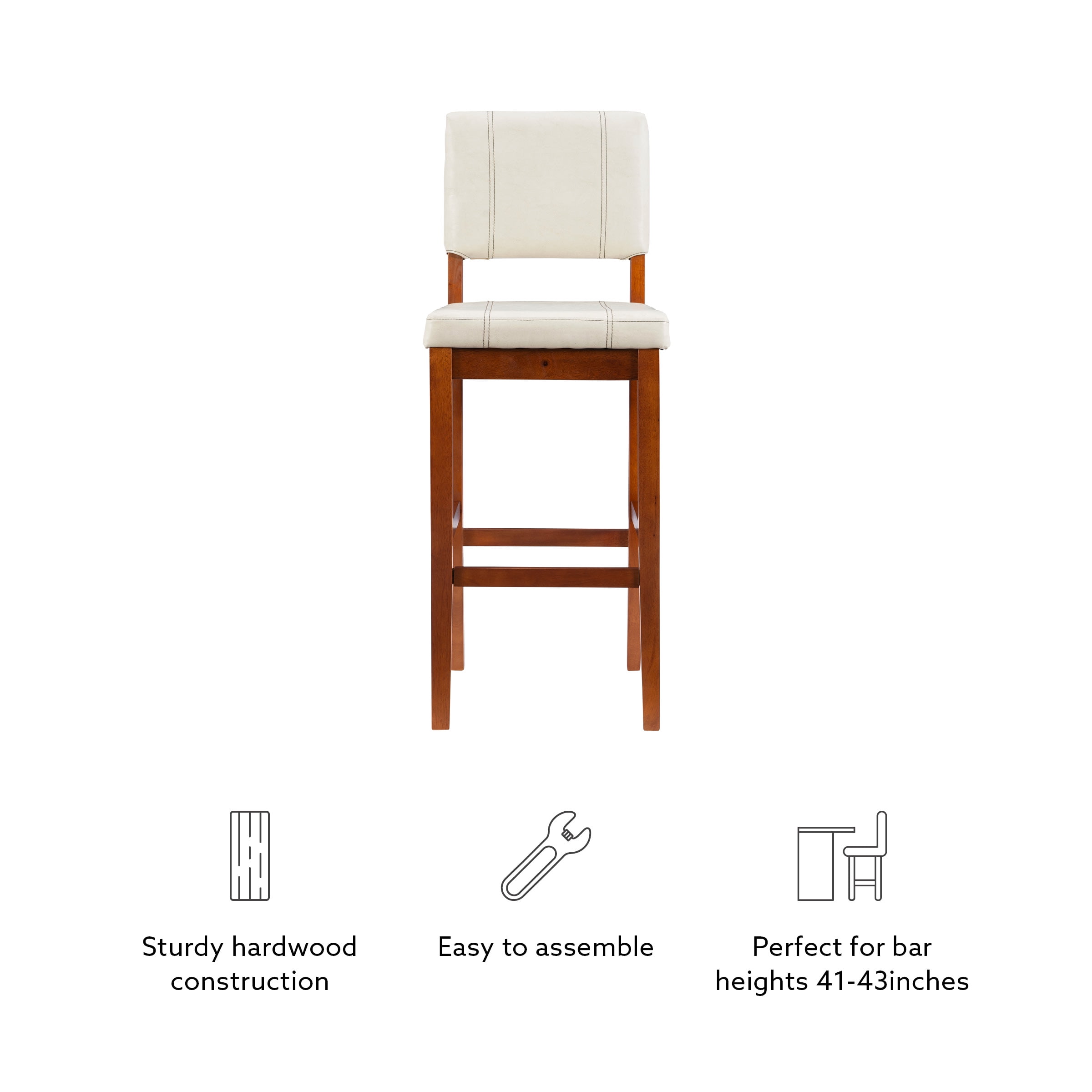 Linon milano 2024 bar stool