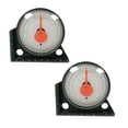 thumbnail image 1 of HINTRMENT 2Pack Slope Meter Inclinometer Black ABS Tool for Professionals at Work, 1 of 8