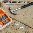 thumbnail image 1 of CHICHUMID 50PCS Shelving Clips For Kitchen Cabinets And Storage Space Durability, 1 of 6