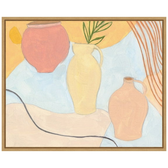 Amanti Art Puzzles II Framed Canvas Wall Art Print