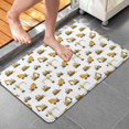 thumbnail image 4 of Cartoon Construction Vehicles Bulldozers Bathroom Rugs Mat,Non Slip Microfiber Bathroom Rug,Rubber Backing,Soft Bathroom Mats for Bathroom Floor,Tub and Shower,20x32in(50x80cm), 4 of 5