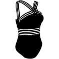 thumbnail image 2 of Traje de baño de una pieza para mujer Trajes de baño cruzados al frente Trajes de baño huecos Zhivalor CZYD-SY73-3, 2 of 5