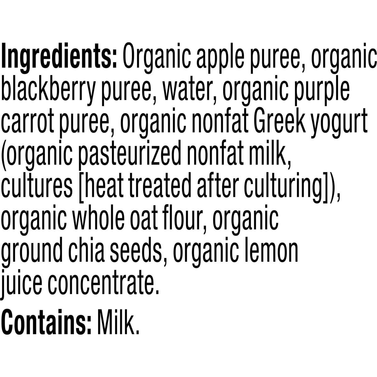 Plum Organics Mighty Morning Organic Toddler Food, Apple, Blackberry, Purple Carrot, Greek Yogurt and Oat, 4 oz Pouch - Case of 12