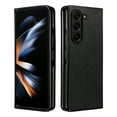 thumbnail image 6 of Case for Samsung Galaxy Z Fold 7 5G, Classic PU Leather Back Cover Drop Protective Shell Slim Fit Shockproof Phone Case Cover for Samsung Galaxy Z Fold 7 - Black, 6 of 6