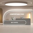 thumbnail image 1 of Lectern Hotel Reception Desks Front Luxury Front Commercial Conference Gym Table Reception Desks Podium Bar Tresen Furniture My Lux Decor Round, 1 of 7