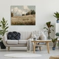 thumbnail image 3 of Classic Cloudy Field Landscape Canvas Art, 48 x 36, Design By Artist Lettered and Lined, 3 of 6