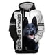 thumbnail image 3 of Nunca subestimes a un anciano con un pastor alemán Sudadera con capucha con estampado 3D por todas partes Chándal de calle Love Dog 01, 3 of 5