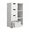 White-Floor cabinet - 22 inches, variant on EDX 7 Drawer Storage Cabinet with Wheels for Bedroom, Home, Office Organization, Black