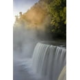 thumbnail image 2 of Grall, Don 13x18 Gold Ornate Wood Framed with Double Matting Museum Art Print Titled - Michigan Autumn sunrise on Tahquamenon Falls, 2 of 4