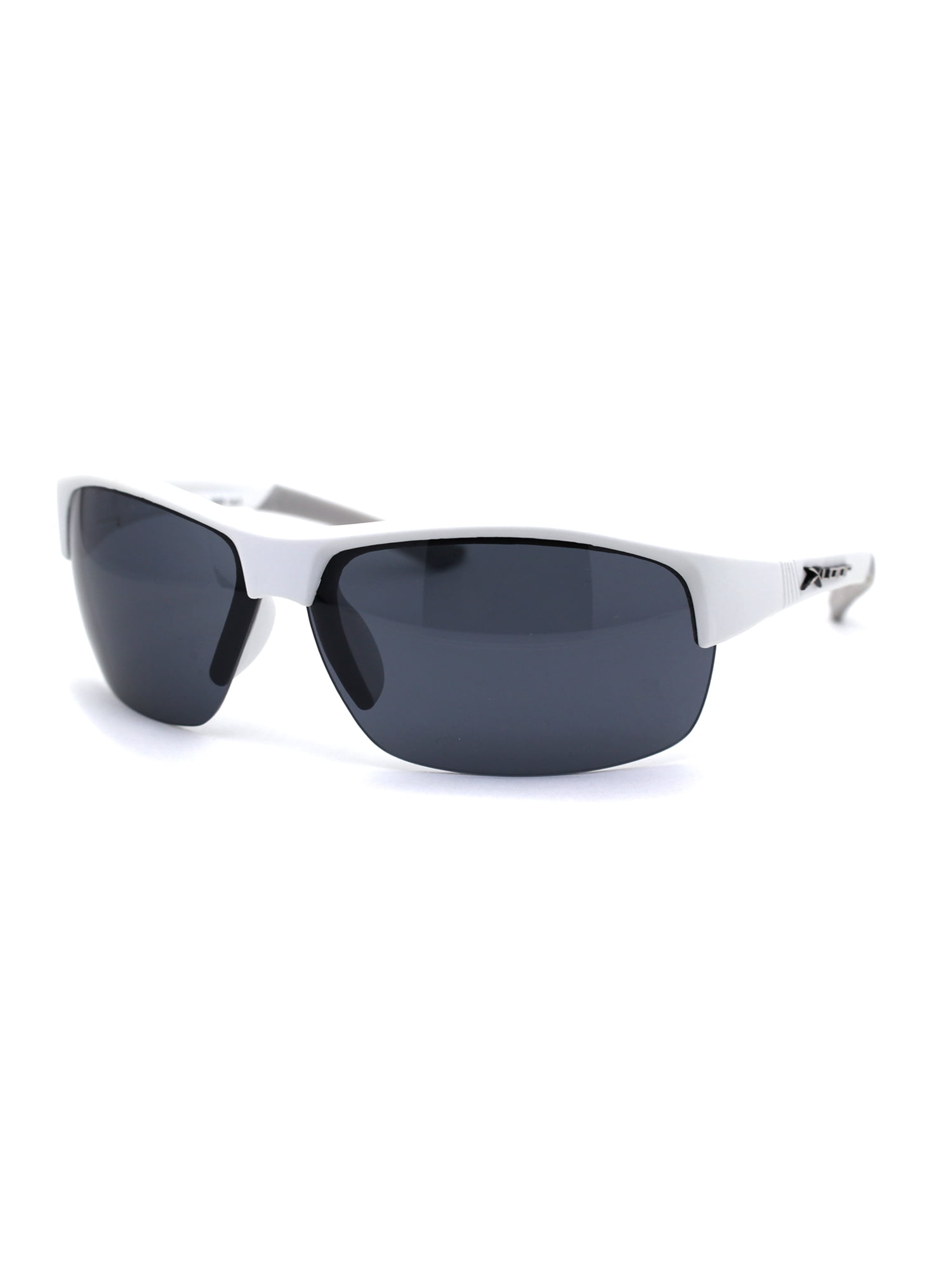 Xloop Sport Warp Plastic Mens Baseball Half Rim Sunglasses Xloop Sport Warp Plastic Mens Baseball Half Rim Sunglasses
