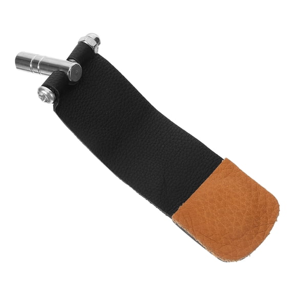 MLINS Leather Drum Pad Drum Mute Pad Cushion Drum Mute Leather Drum Dampening Pad