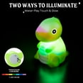 thumbnail image 6 of TOY Life 6 Pcs Dinosaur Light Up Bath Toys for Toddlers 3 4 5 6, Kids Bath Toys, Toddler Bath Toys Age 3-4, Bath Tub Toys 3-4, 6 Packs Rubber Animals Bath Toys, Fun Bath Toys for Girls Boys Baby, 6 of 8