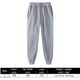 thumbnail image 4 of Pantalones deportivos casuales para hombre, pantalones deportivos con cordón para correr al aire libre, gris, 4 of 5