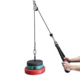 thumbnail image 3 of Cable de gimnasio de 2 m a 5 m, cuerda de alambre de acero resistente, piezas de repuesto para gimnasio en casa, accesorios de polea de cable de fitness, diámetro de 5 mm, tipo A-2M, 3 of 5