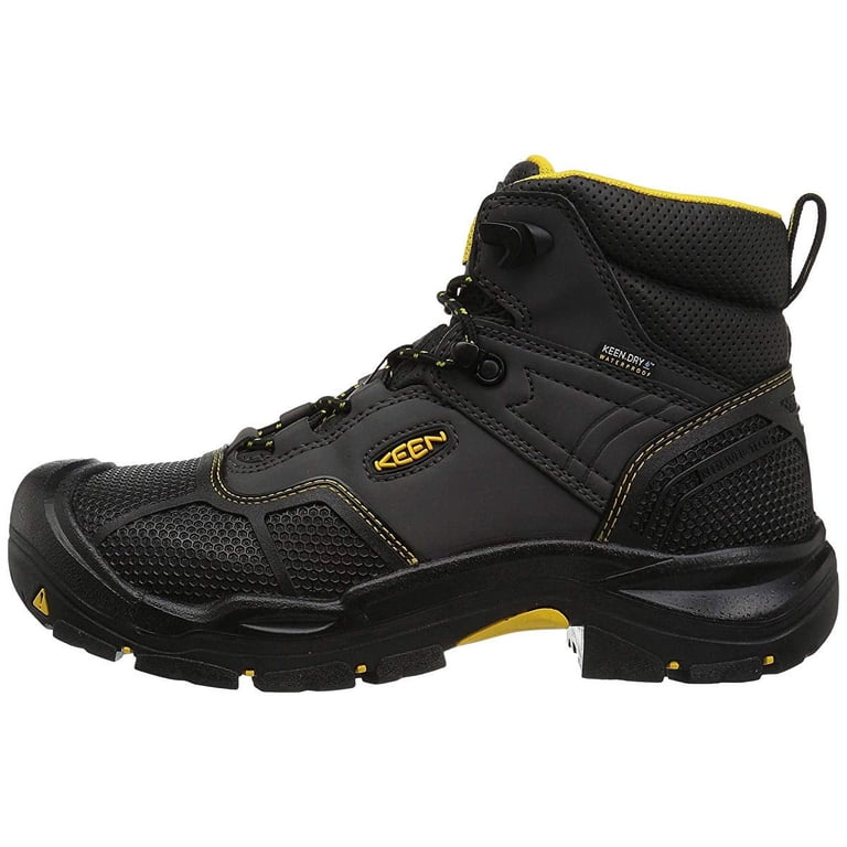 KEEN Utility Logandale 6” WP Men’s 13D Raven Black Soft Toe‎ Work Boots KEEN Utility Men main image 4