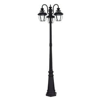 Livex Lighting - Monterey - 3 Light Outdoor 3 Head Post Lantern-80.13 Inches