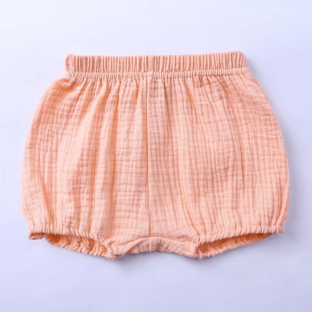 Toddler Kids Shorts Newborn Baby Girls Boys Pants Cotton Linen Blend Cute Floral Bloomers Triangle Shorts 6 Months-4 Years Clearance Sale
