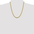 thumbnail image 6 of Auriga Fine Jewelry 10K Yellow Gold 4.25 mm Solid Miami Cuban Chain Necklace for Men 22", 6 of 7