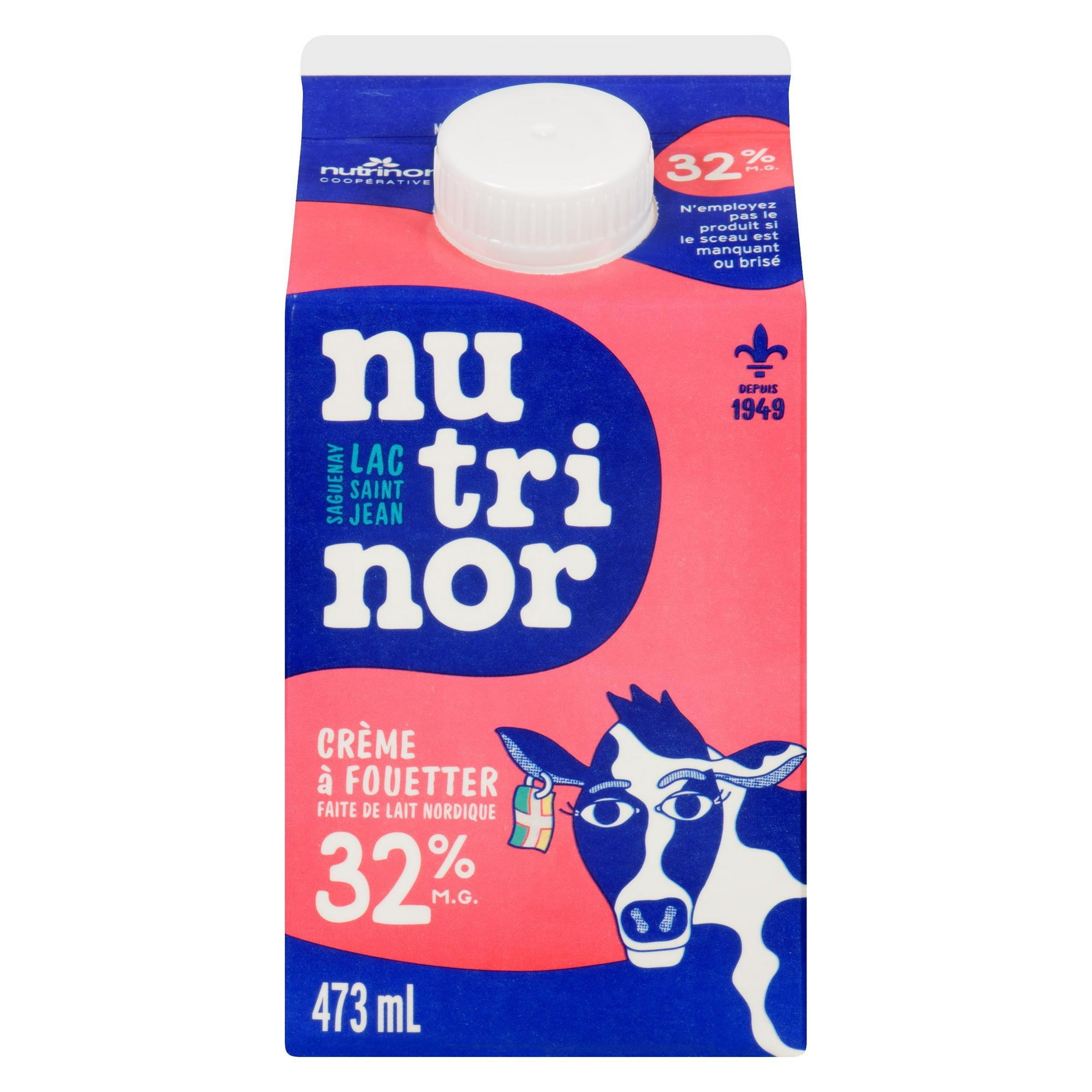 473ML Crème à Fouetter 32 %