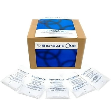 Bio-Safe One Septic Tank Treatment, Bacterial Enzyme Drain Cleaner, 42 Monthly Septic Treatment