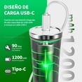 thumbnail image 4 of Espumador de Leche Recargable con Soporte 3 Velocidades, 4 of 7