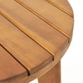 thumbnail image 3 of 15.75" Wide Acacia Wood Table - Mild Weather Resistant - Outdoor Area, End of Sofa / Keep Items Safe, 3 of 5