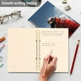 thumbnail image 5 of Eagle in Iceberg Ring Binder Notebook Journey Note Diary College Ruled Spiral Notebook Study Loose Leaf Paper A5 60 Pages, 5 of 8