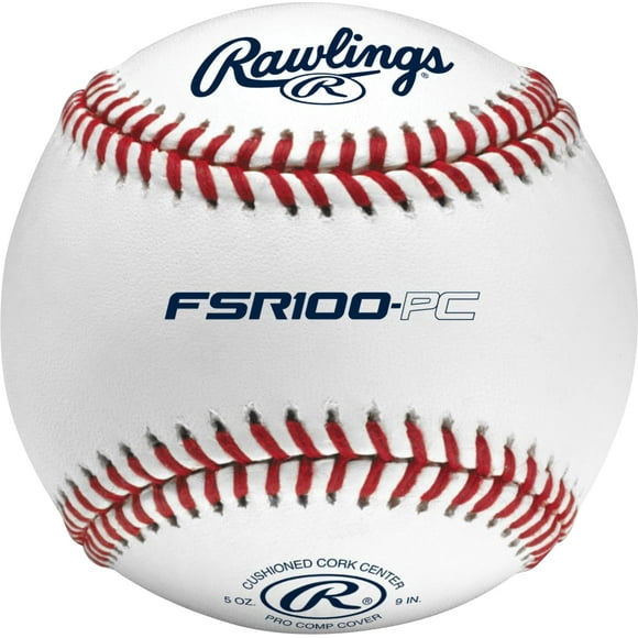 Pelotas de Béisbol Rawlings Pro Comp para Práctica, Paquete con 12, Costura Plana y Elevada